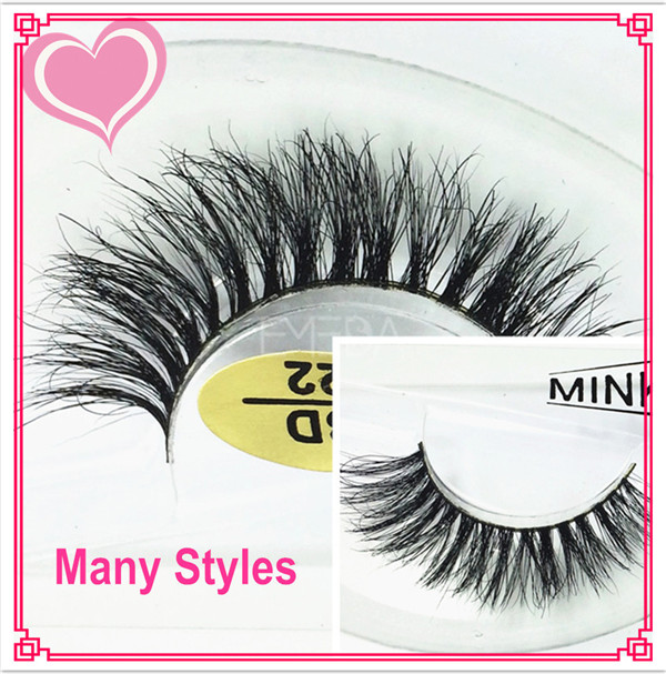 Real Glossy 3D Mink the best false eyelashesEL79